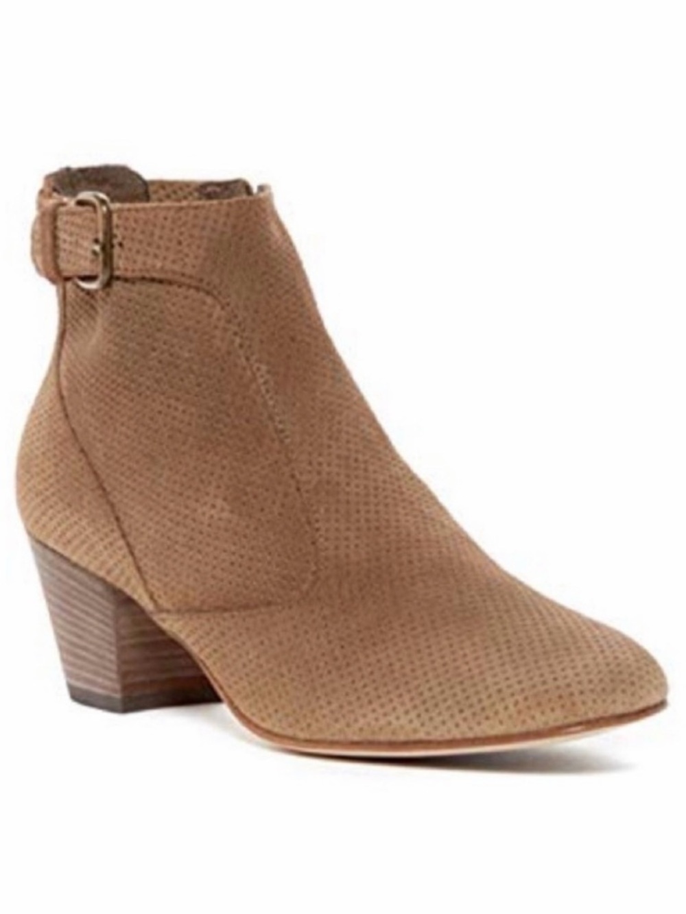 𝅺AQUATALIA France Perforated Suede Bootie S…